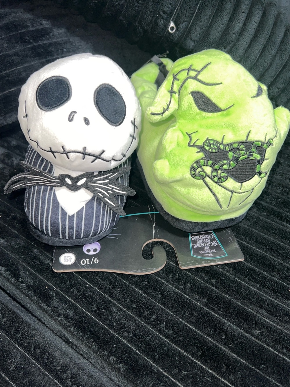 The Nightmare Before Christmas Oogie And Jack Slippers 9/10